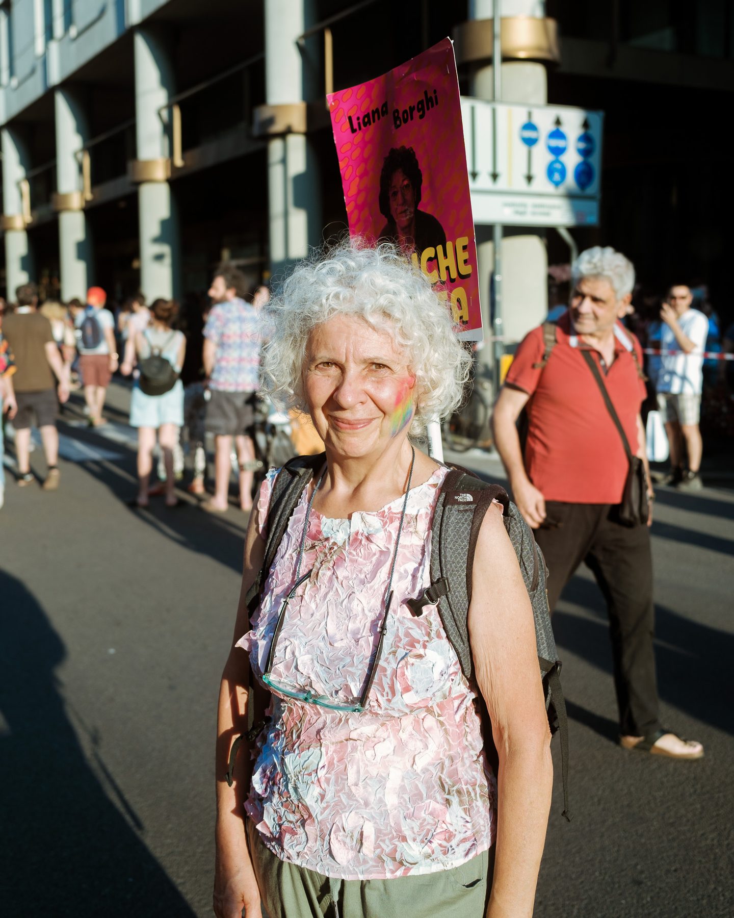 Reportage of a demonstration